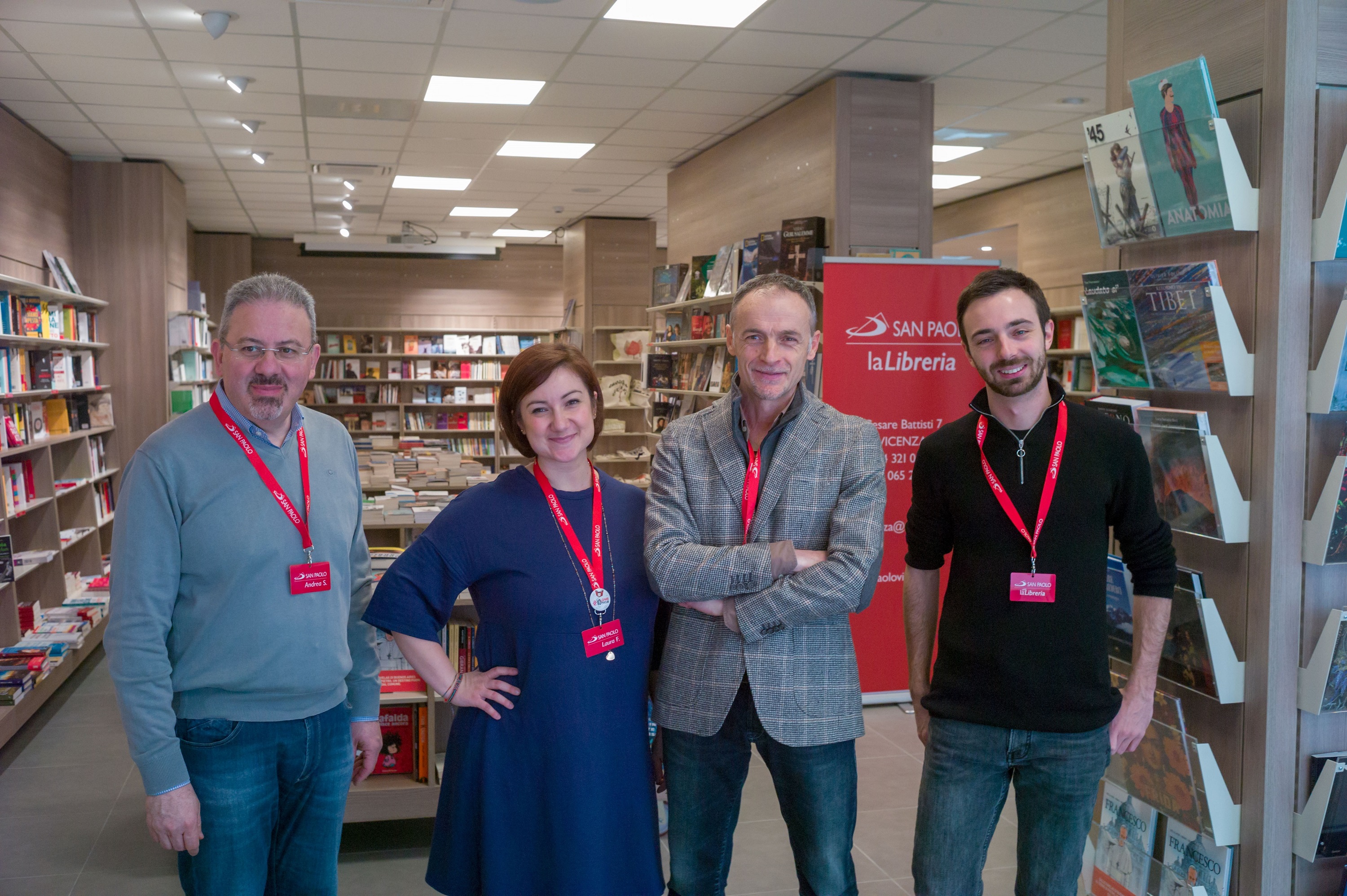 galleria fotografica libreria Società San Paolo Vicenza